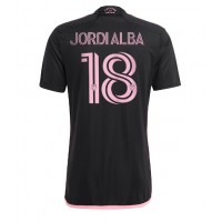 Pánský Fotbalový dres Inter Miami Jordi Alba #18 2023-24 Venkovní Krátký Rukáv